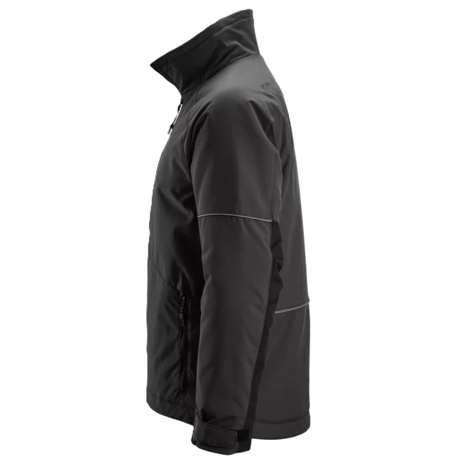 Herren Winterjacke "1158" in schwarz, L - Thumbnail 4