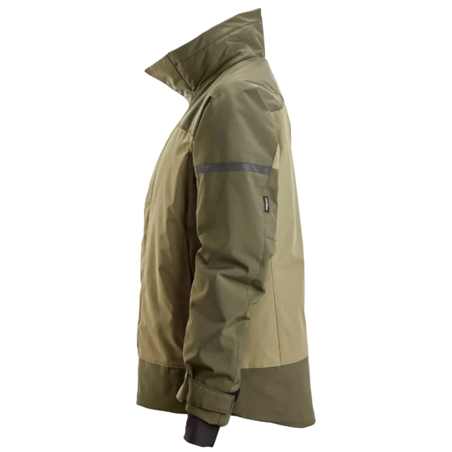 Damen Winterjacke "1117" in khaki, L - Thumbnail 3