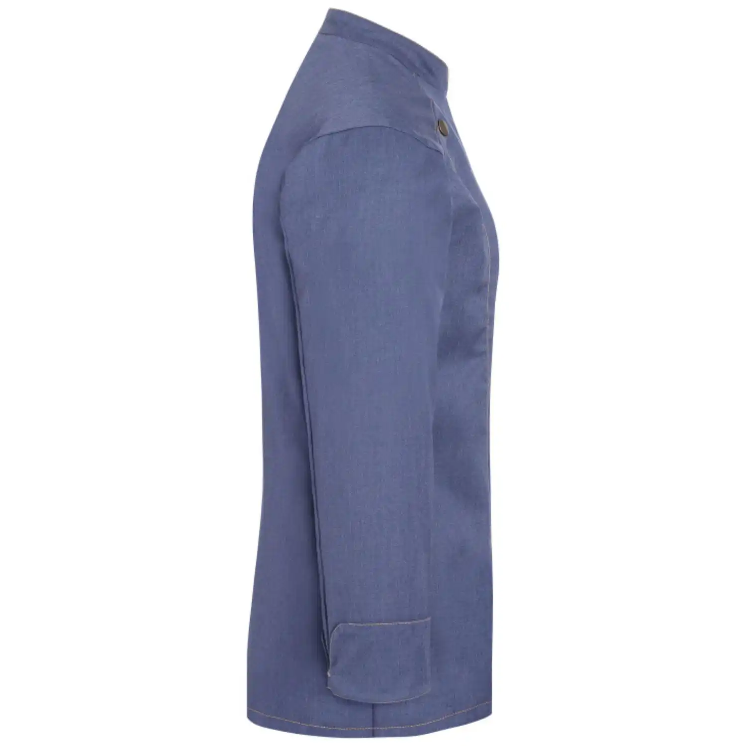 Damen Kochjacke Jeans "JF 20" in 36, vintage blau - Thumbnail 4