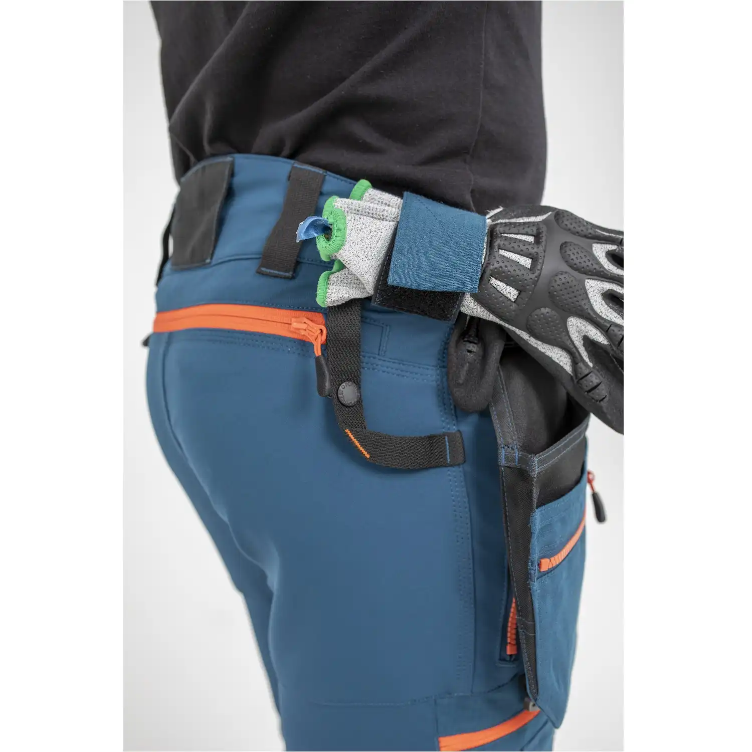 Stretch Handwerkerhose "DX440" DX4 in metro blue, 33 - Thumbnail 3