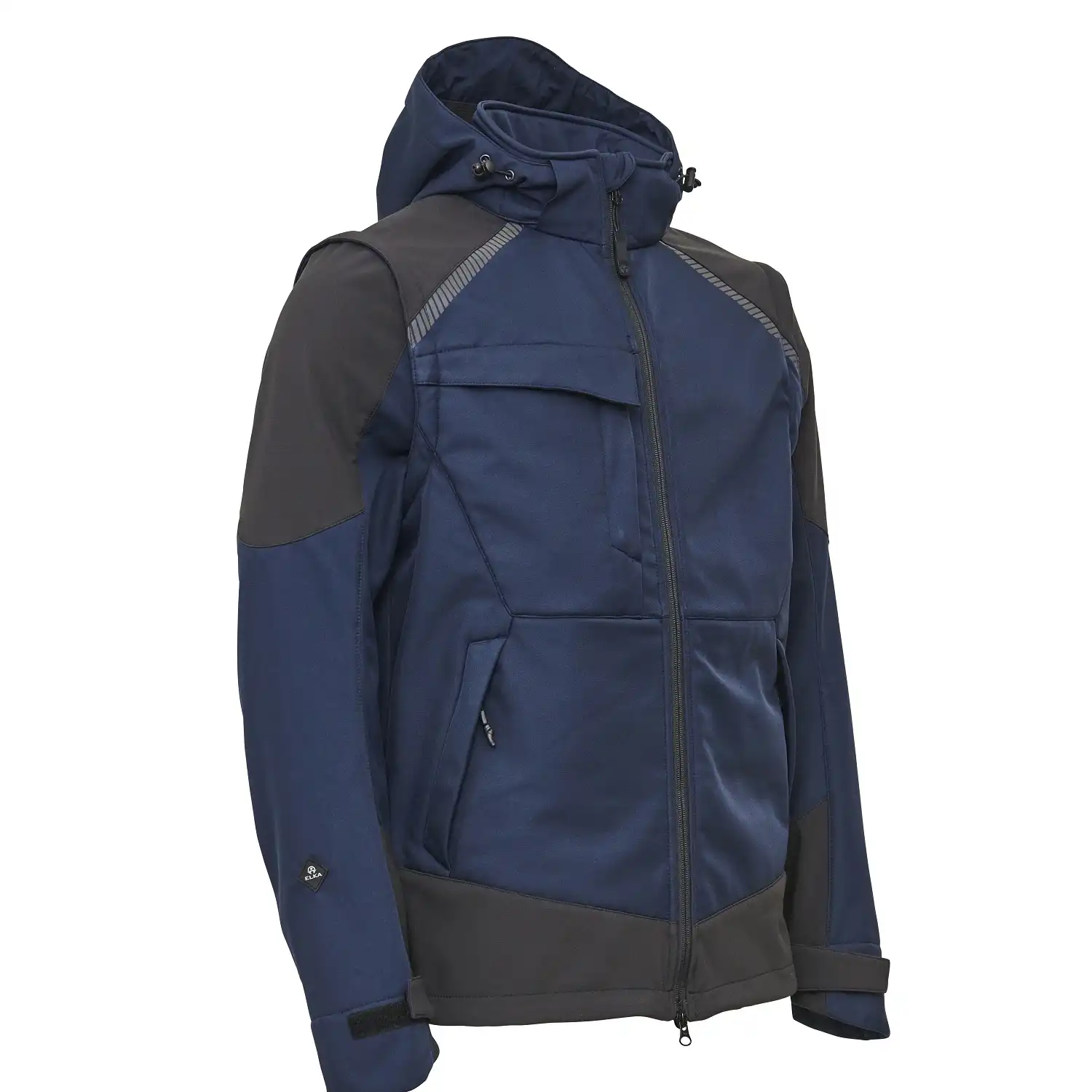 Softshelljacke 2-in-1 "117300" Working Xtreme in marine/schwarz, L - Thumbnail 1