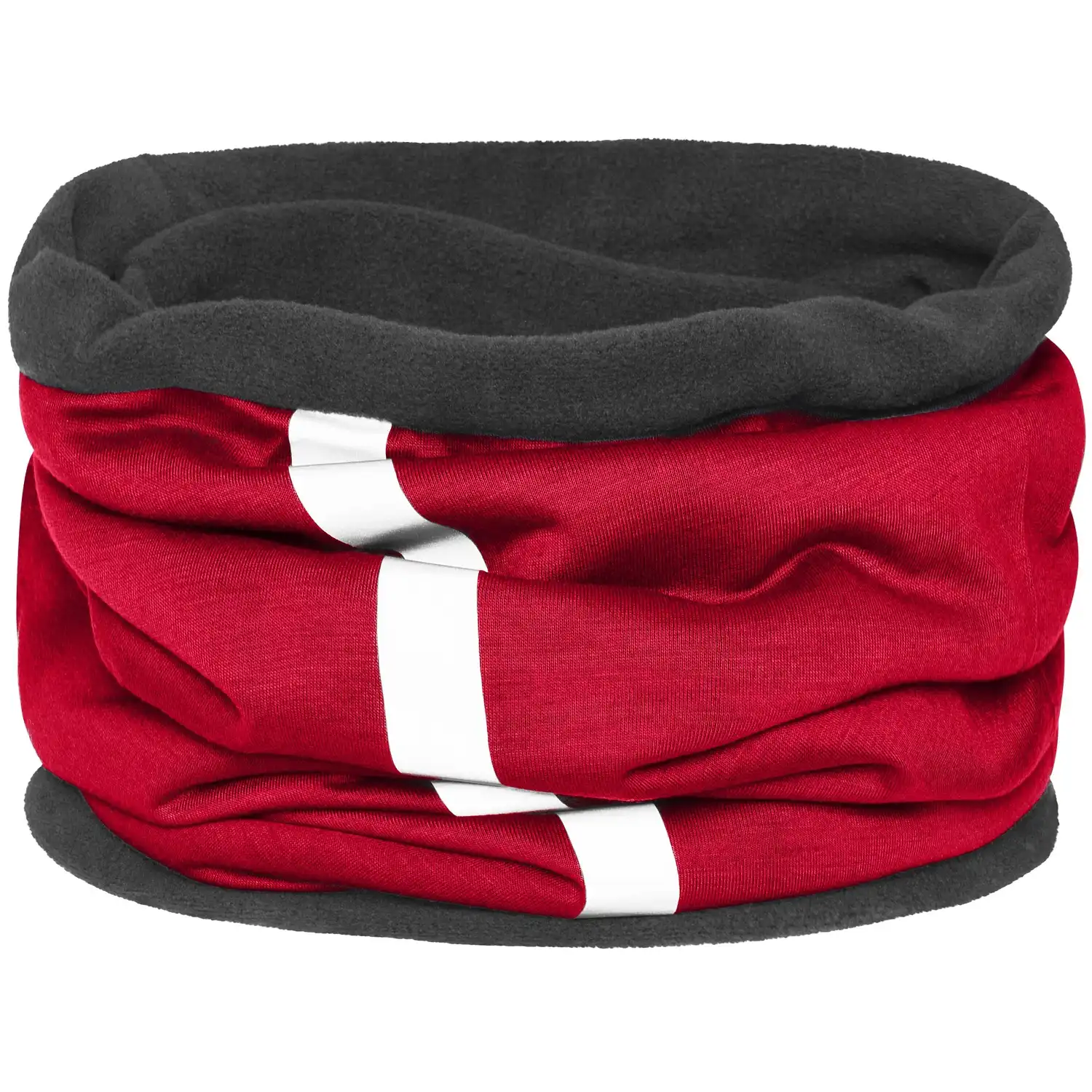 Winter Schlauchschal X-Tube "MB7300" in red/carbon - Bild 1