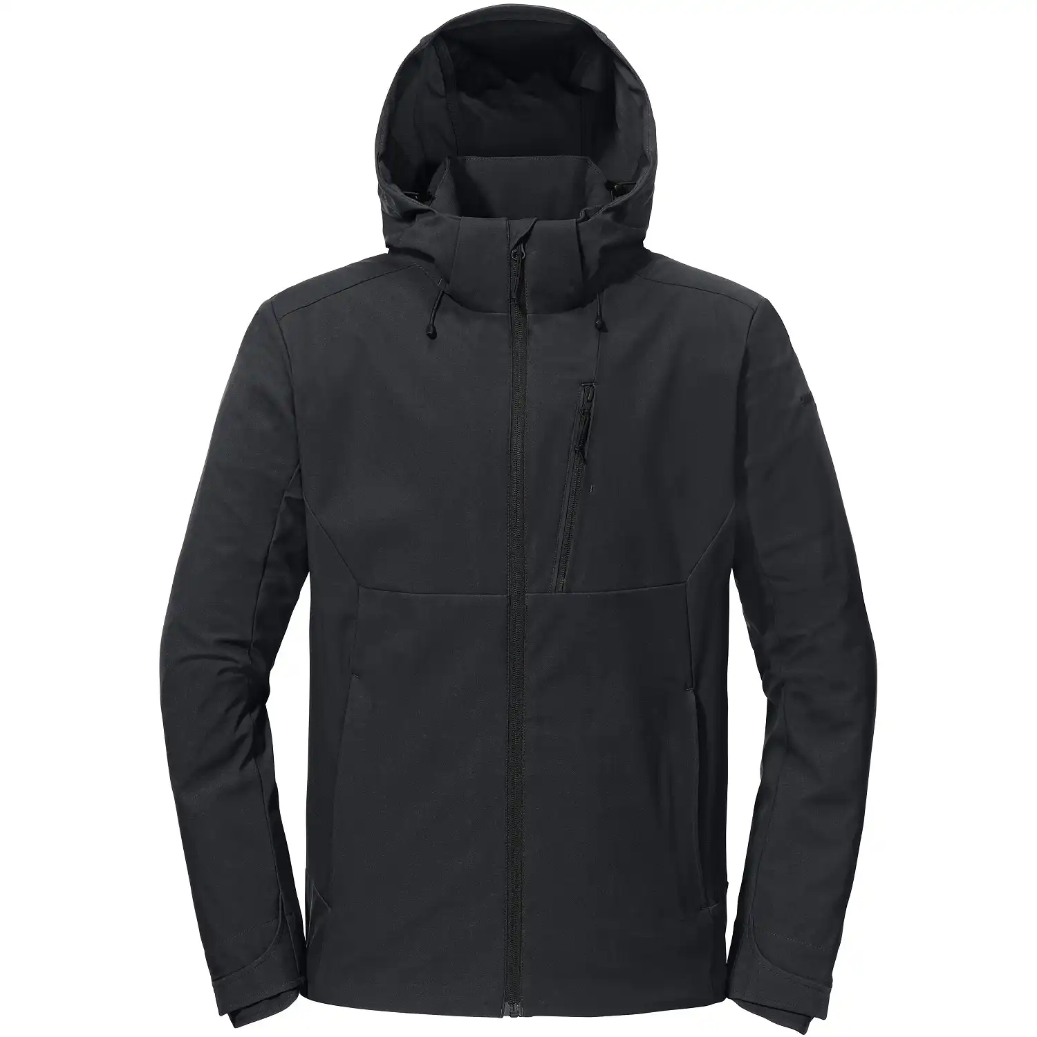 Softshelljacke "JEDENTAG" in schwarz, XL - Bild 1