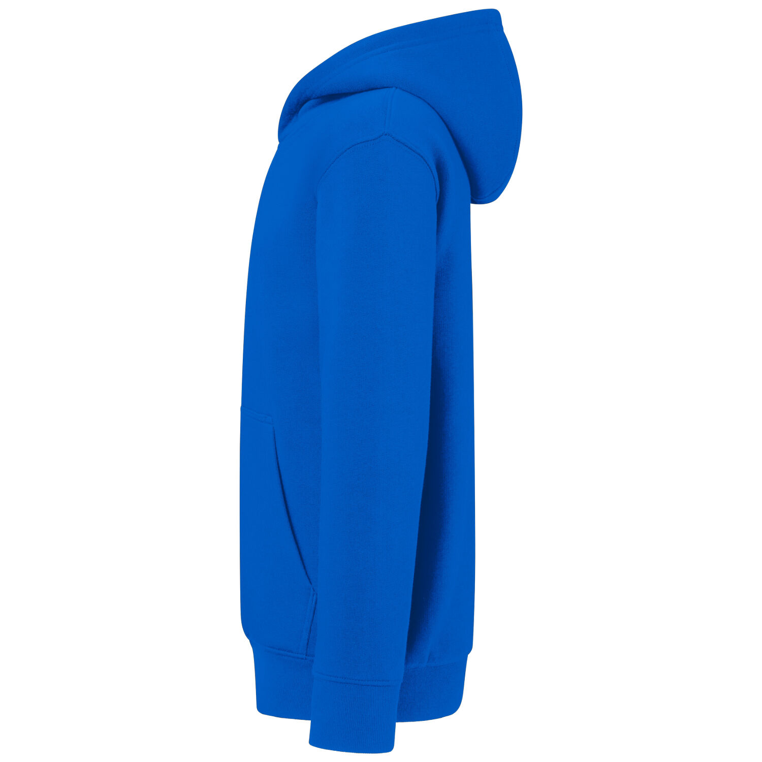 Kinder Hoodie Bio-Baumwolle "562" in royal, 110/116 - Thumbnail 4