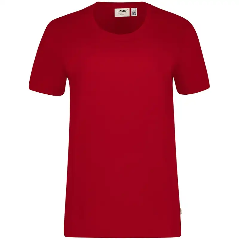 Bio T-Shirt "593" GOTS in Rot, L - Thumbnail 1