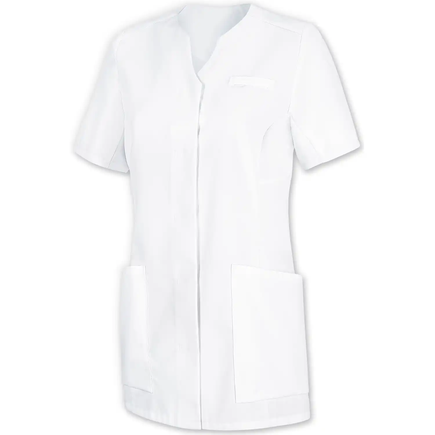 Damen Kasack "1742-435" Med & Care weiß in 3XL - Thumbnail 1