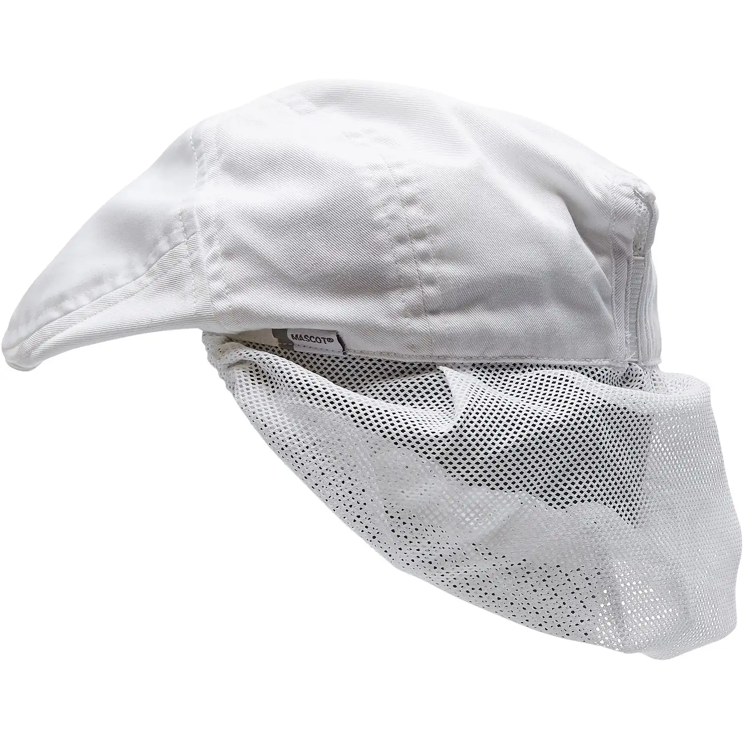 Schiebermütze mit Haarnetz "20150-230" Food & Care weiß in L - Thumbnail 3