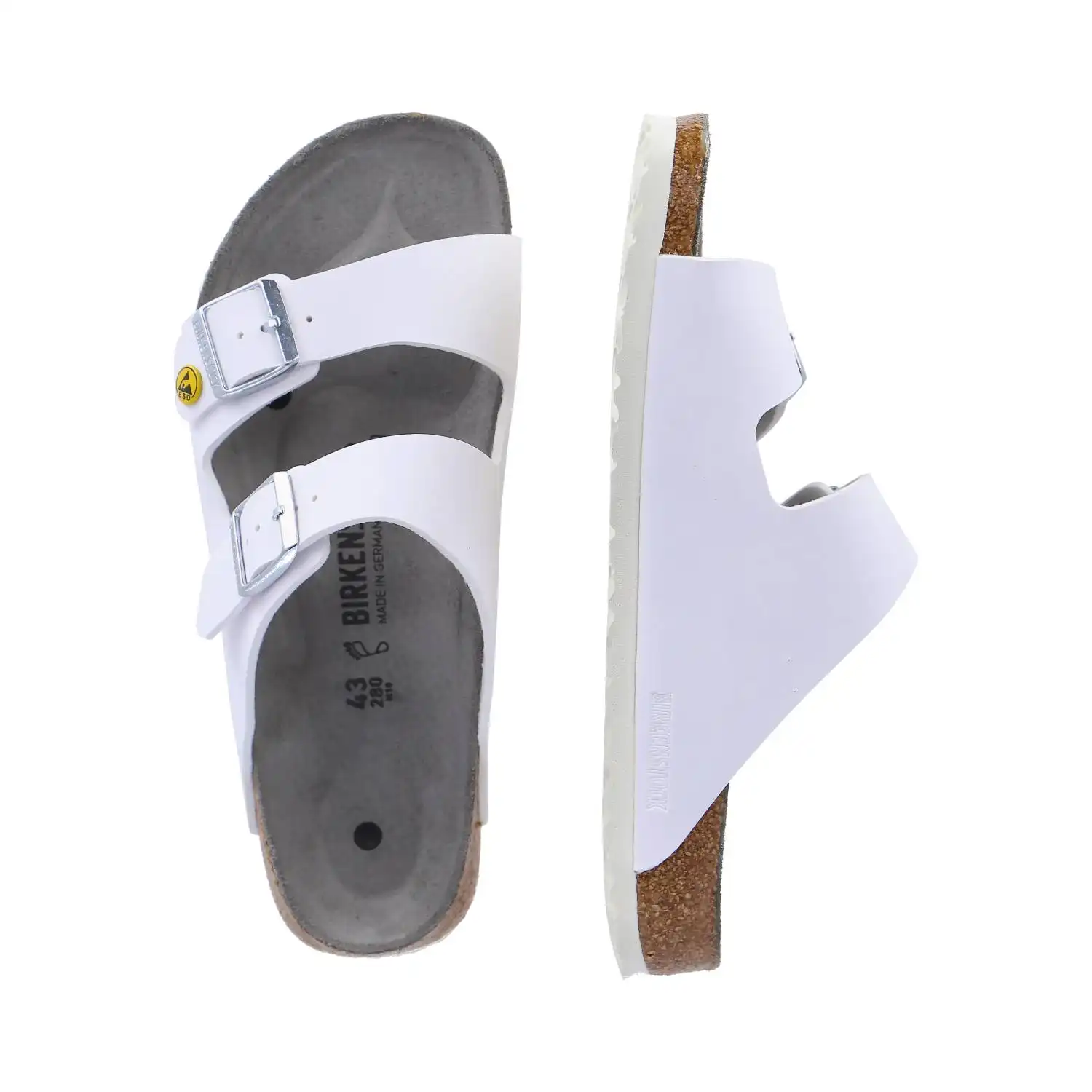 Sandalen "Arizona ESD" schmal weiß in 35 - Thumbnail 3