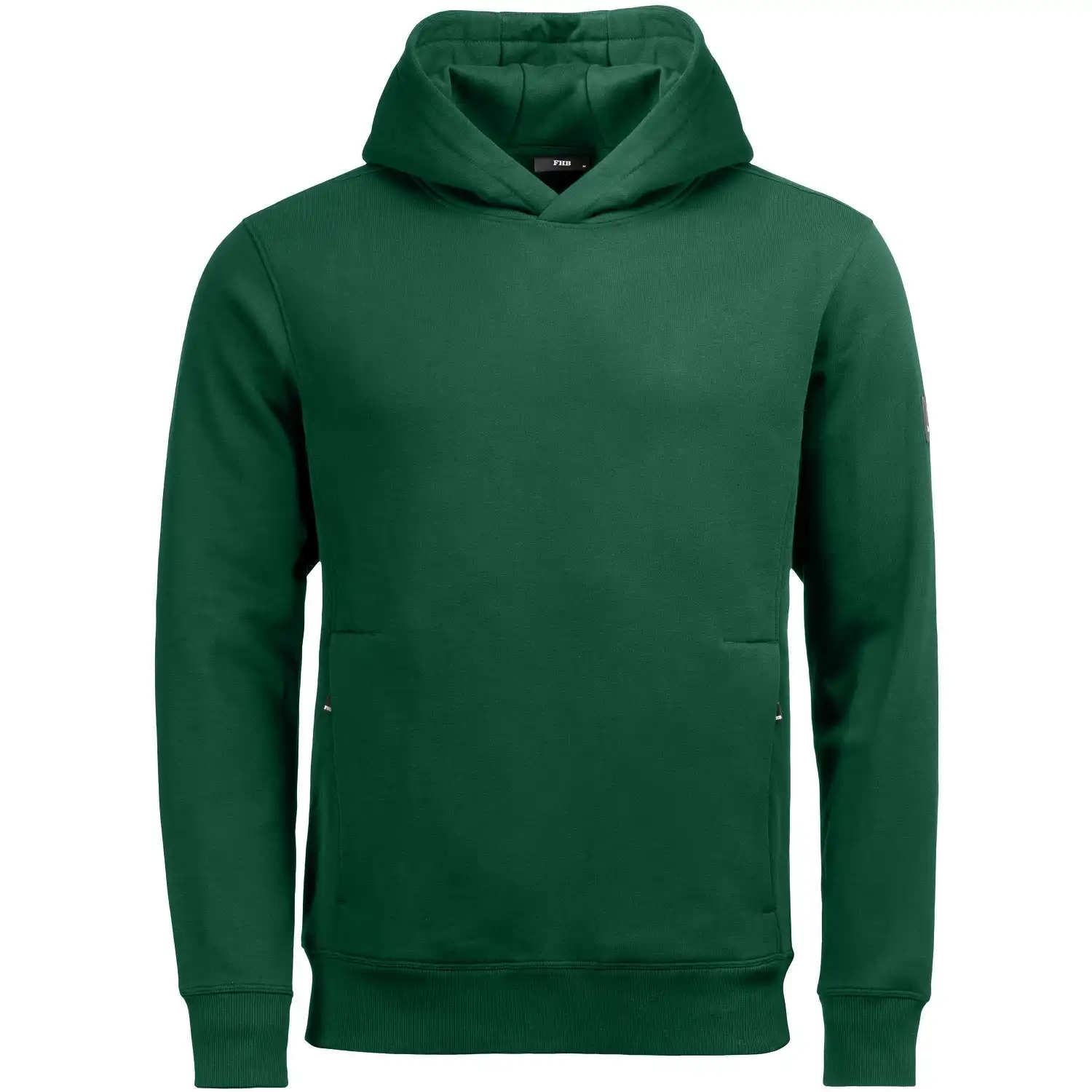 Kapuzen-Sweatshirt "BENNET" in grün, L - Thumbnail 1