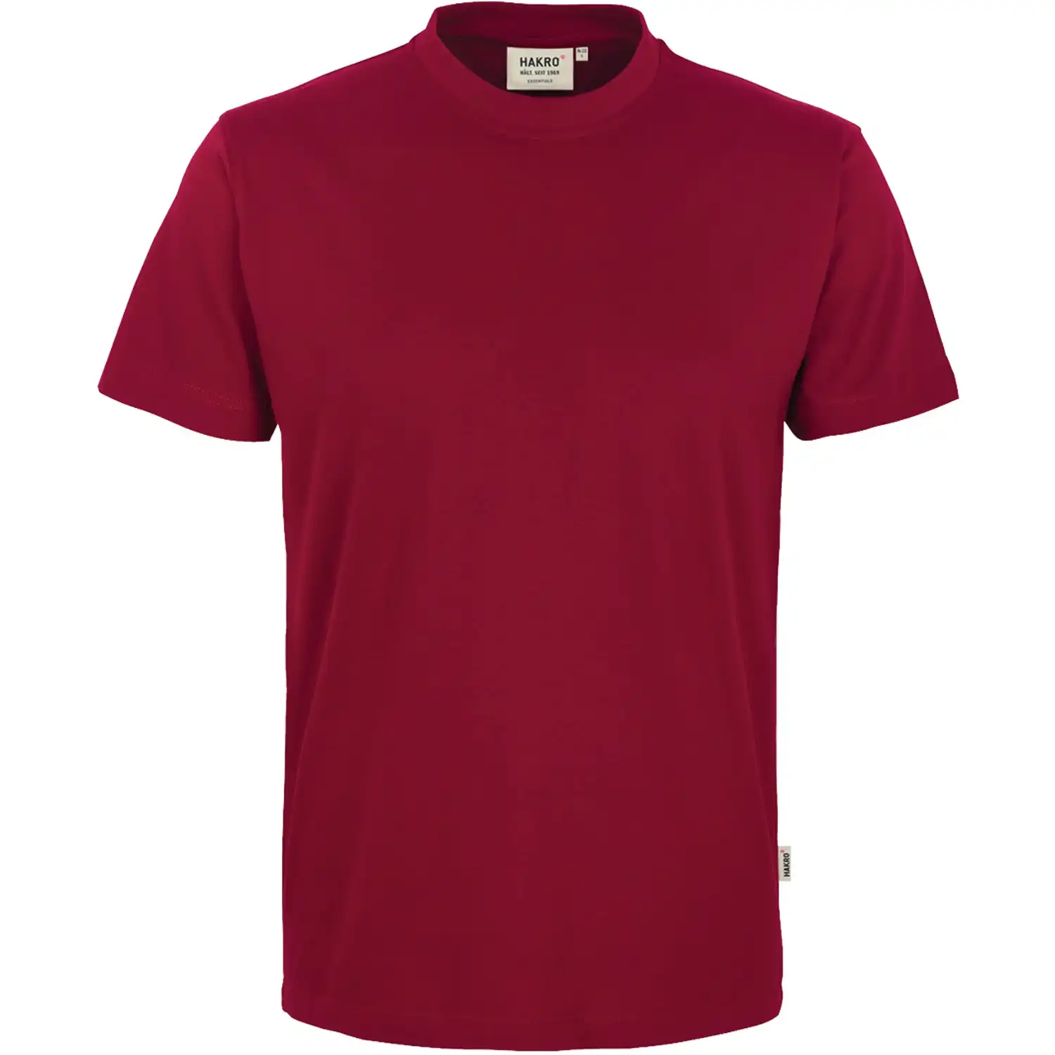 T-Shirt "Classic" 292 in weinrot, XL - Bild 1