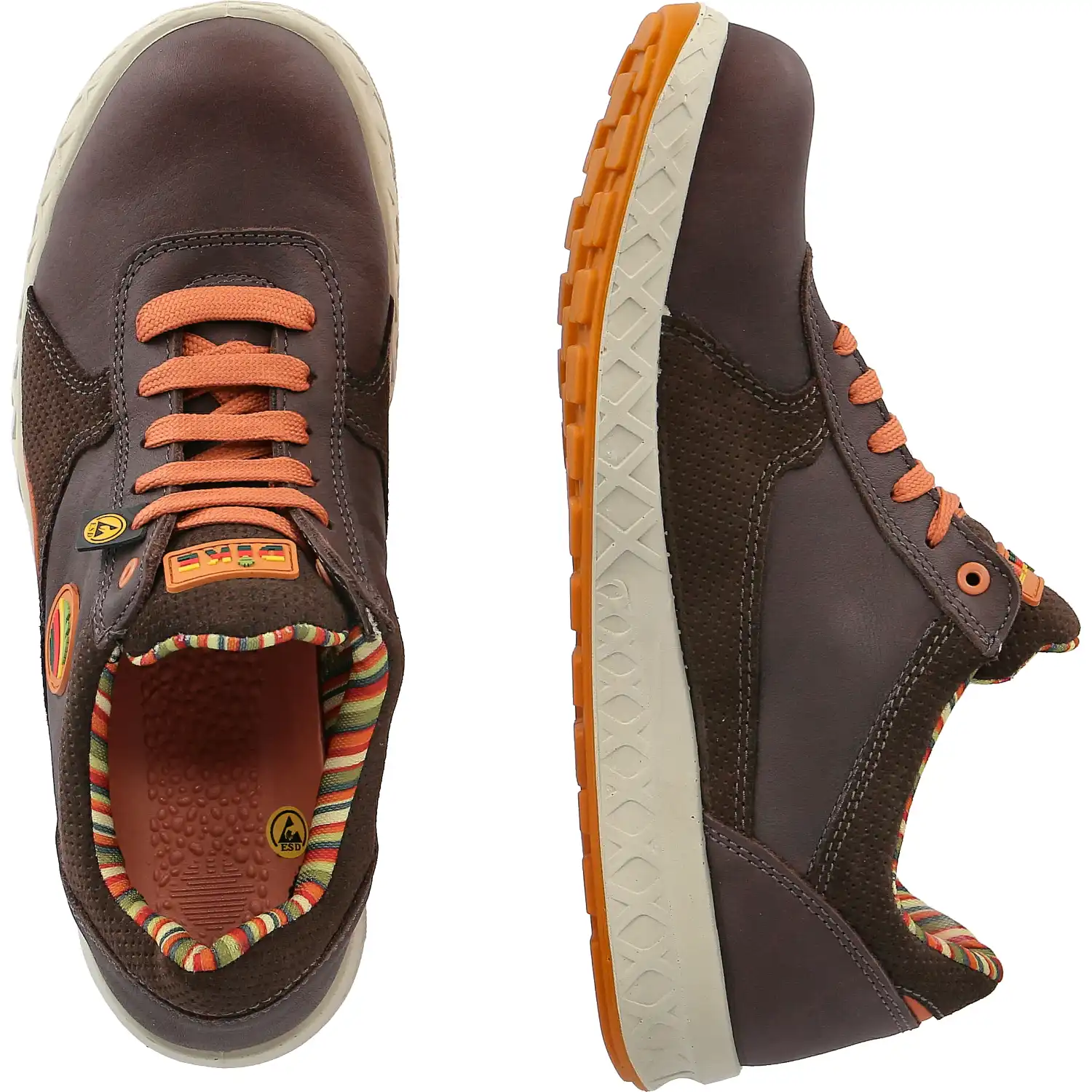 Sicherheitshalbschuhe S3 "PREMIUM" Primato braun in 43 - Thumbnail 2