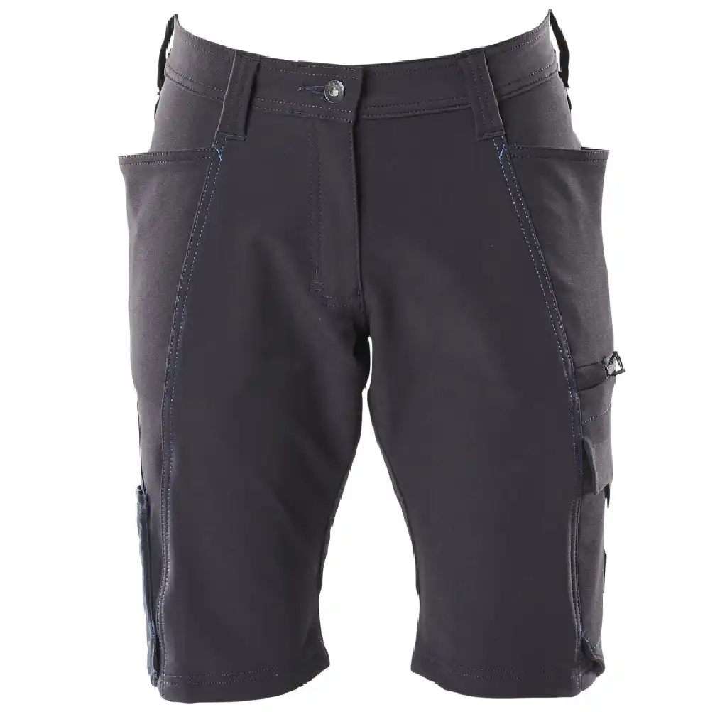 Damen Stretch-Shorts "ACCELERATE" Diamond in schwarzblau, C40 - Bild 1