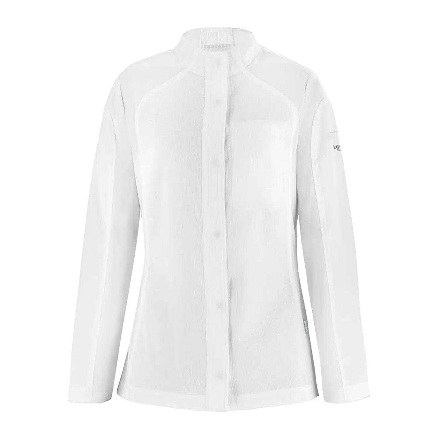 Damen Kochjacke "EMULSION" in L, Weiß - Thumbnail 1