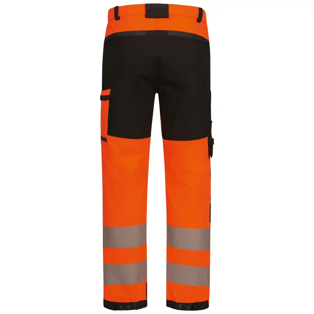 Warnschutz Stretch Bundhose Kl. 2  in orange/schwarz, 24 - Thumbnail 2