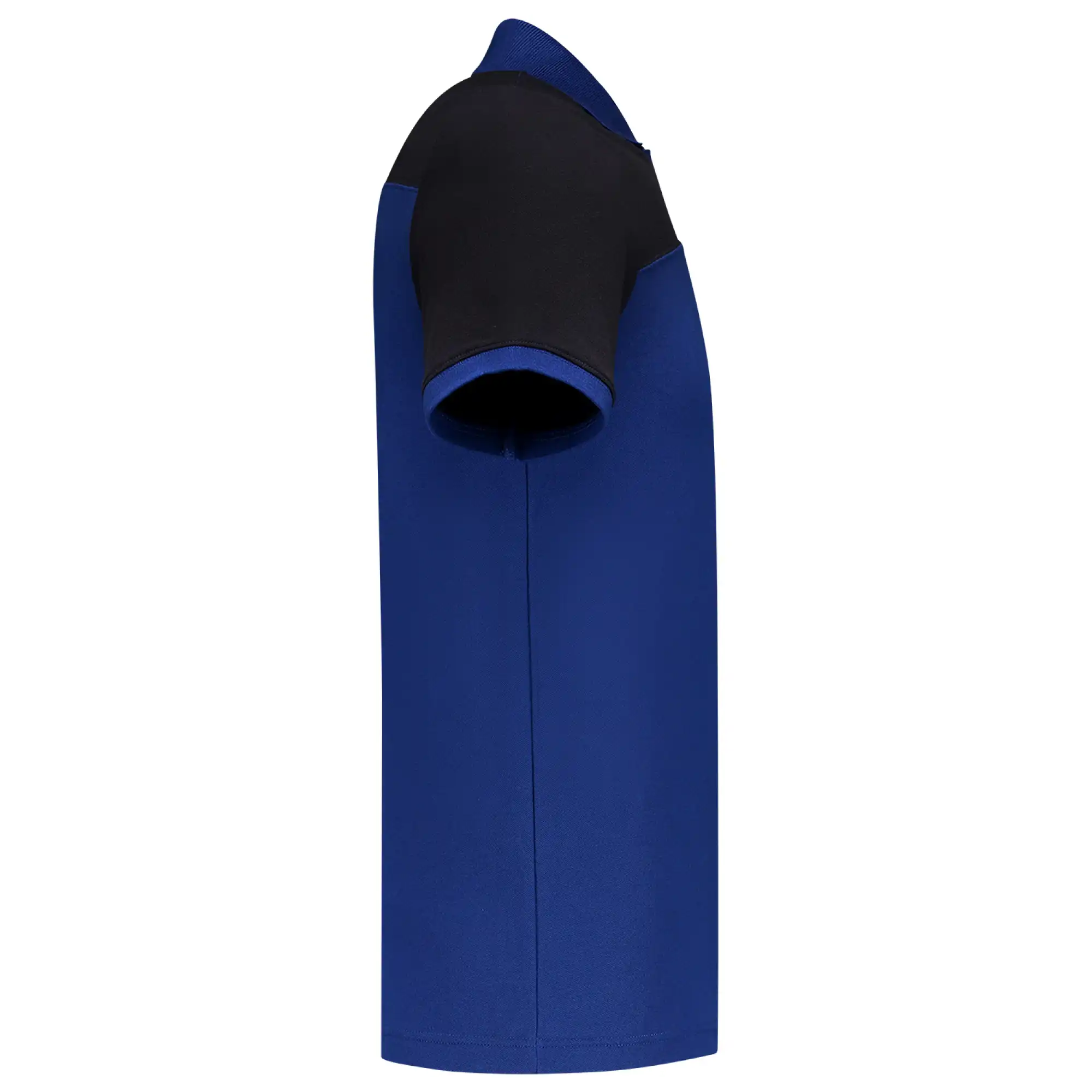 Polo-Shirt Bicolor "202006" Workwear in royal blue/navy, M - Thumbnail 4