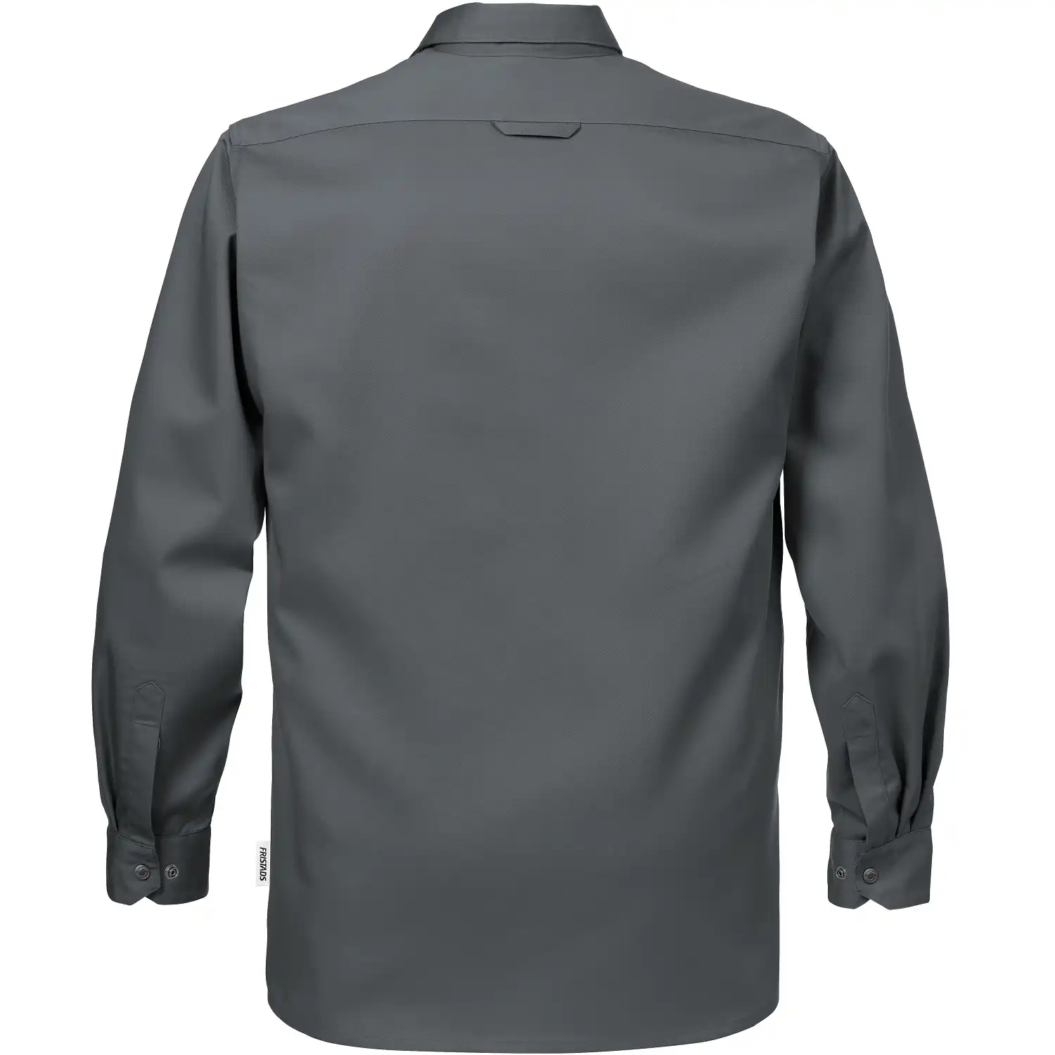 Arbeitshemd langarm "720 BKS" 100% Baumwolle in dunkelgrau, XS - Thumbnail 2