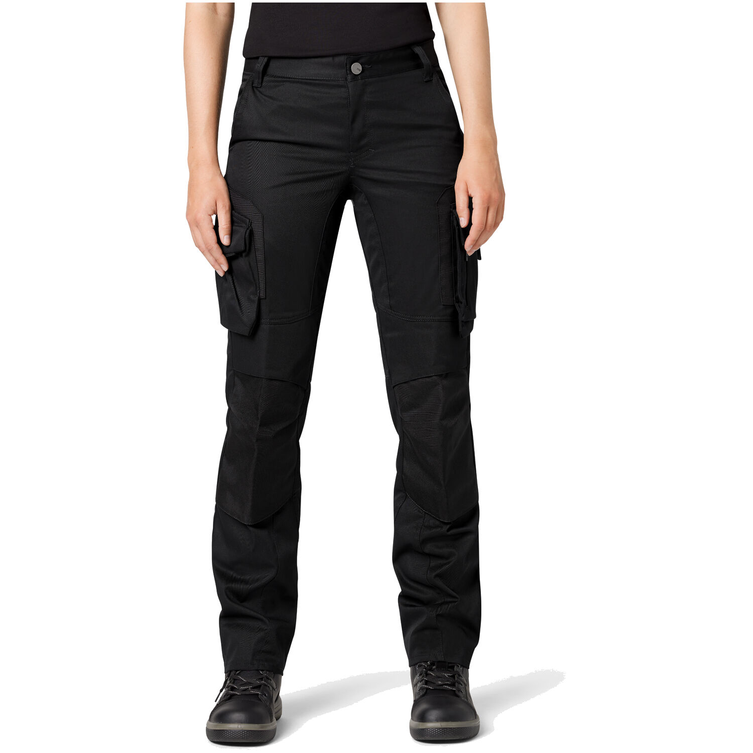 Damen Arbeitshose "ANNETTE" in schwarz, 48 - Thumbnail 3