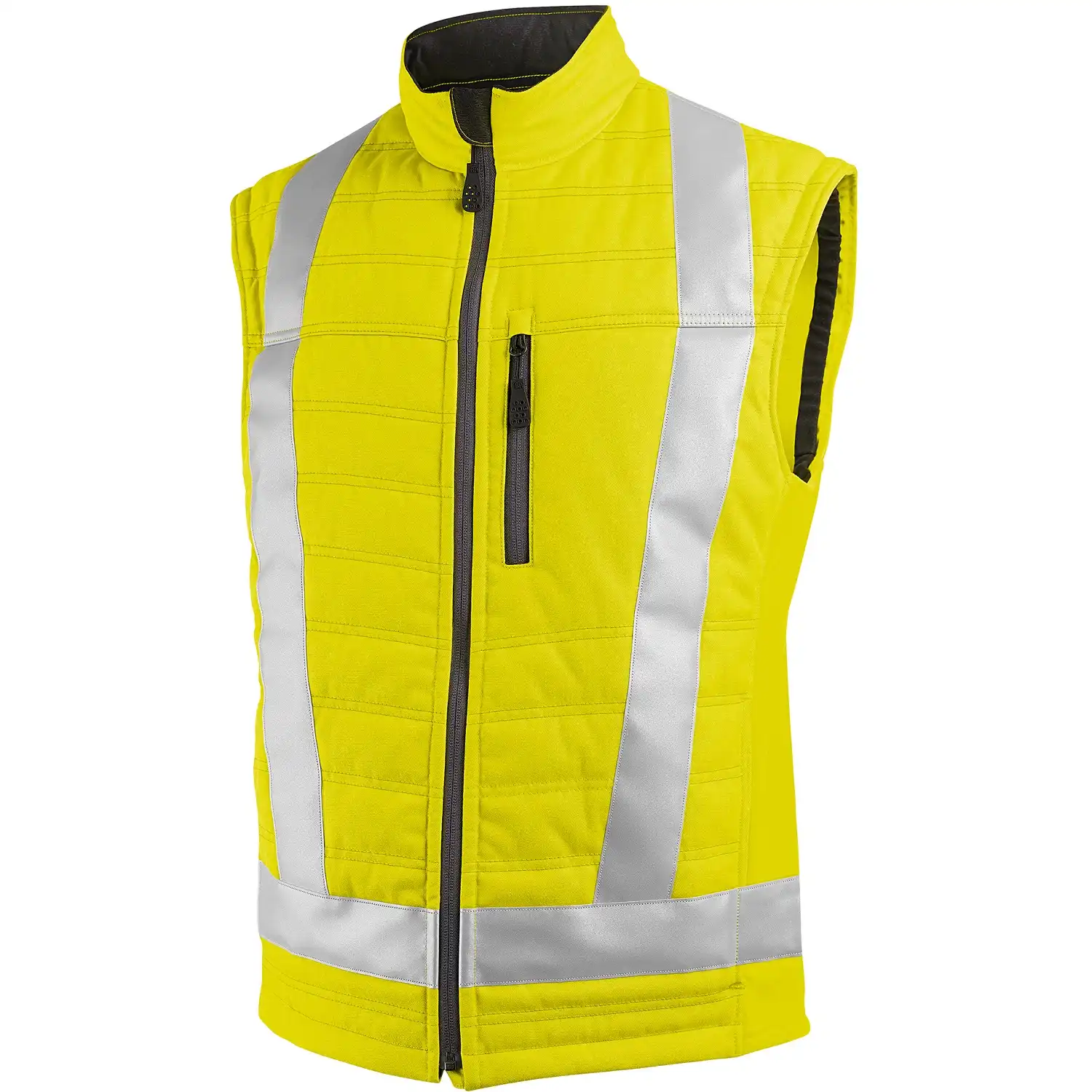 Warnschutz-Steppweste "2113-845" Hi-Vis Comfort in warngelb, XS - Thumbnail 1