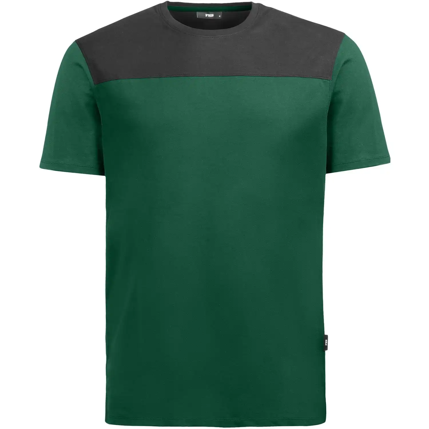 T-Shirt "KNUT" in grün/schwarz, XXL - Bild 1