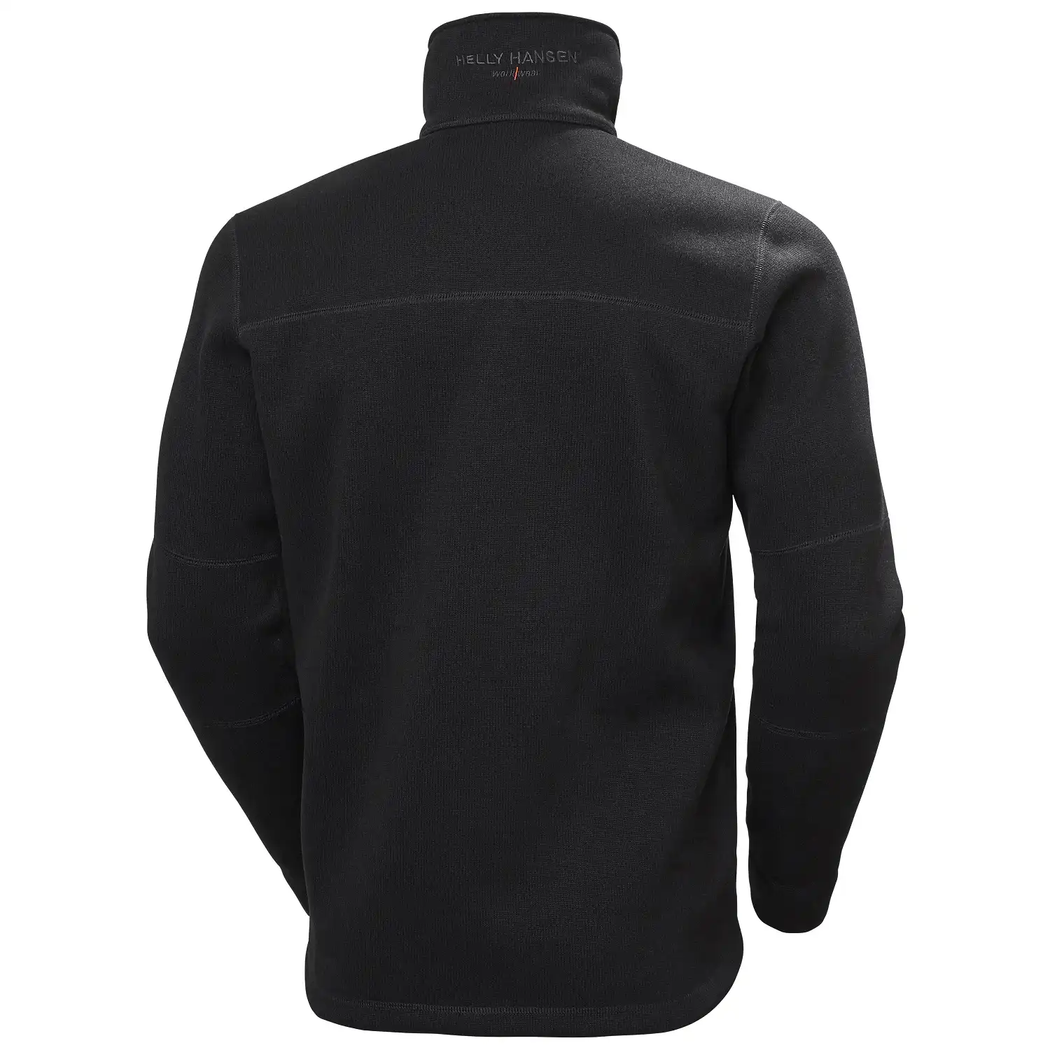 Strick-Fleecejacke "KENSINGTON" in schwarz, L - Thumbnail 2