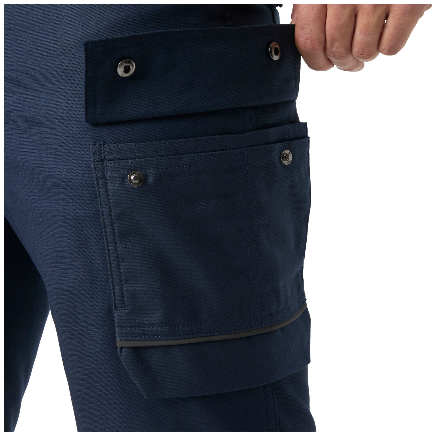 Arbeitsshorts "OXFORD 2.0 CNCT" in marine, C44 - Thumbnail 4