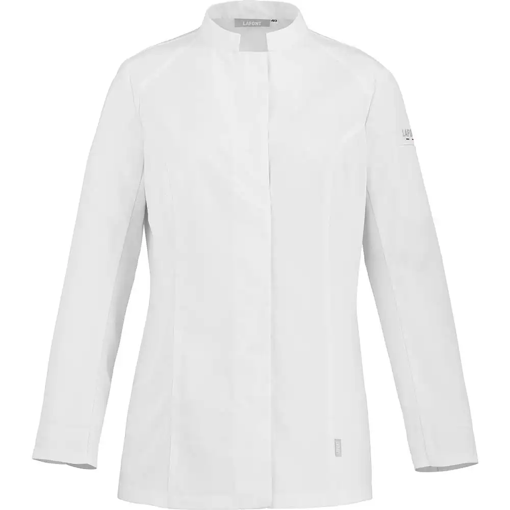 Kochjacke "PEPPER2" in L, Weiß - Thumbnail 1