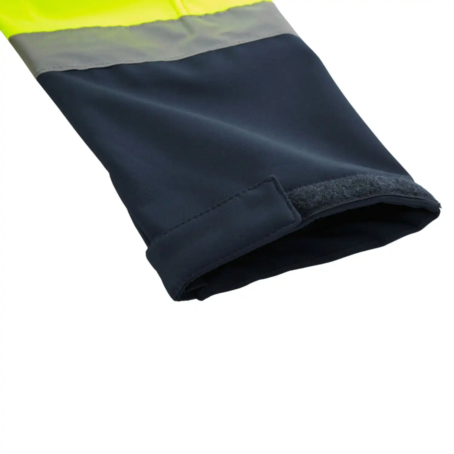 Warnschutz-Softshelljacke "PITTSBURGH" in leuchtgelb/navy, S - Thumbnail 6