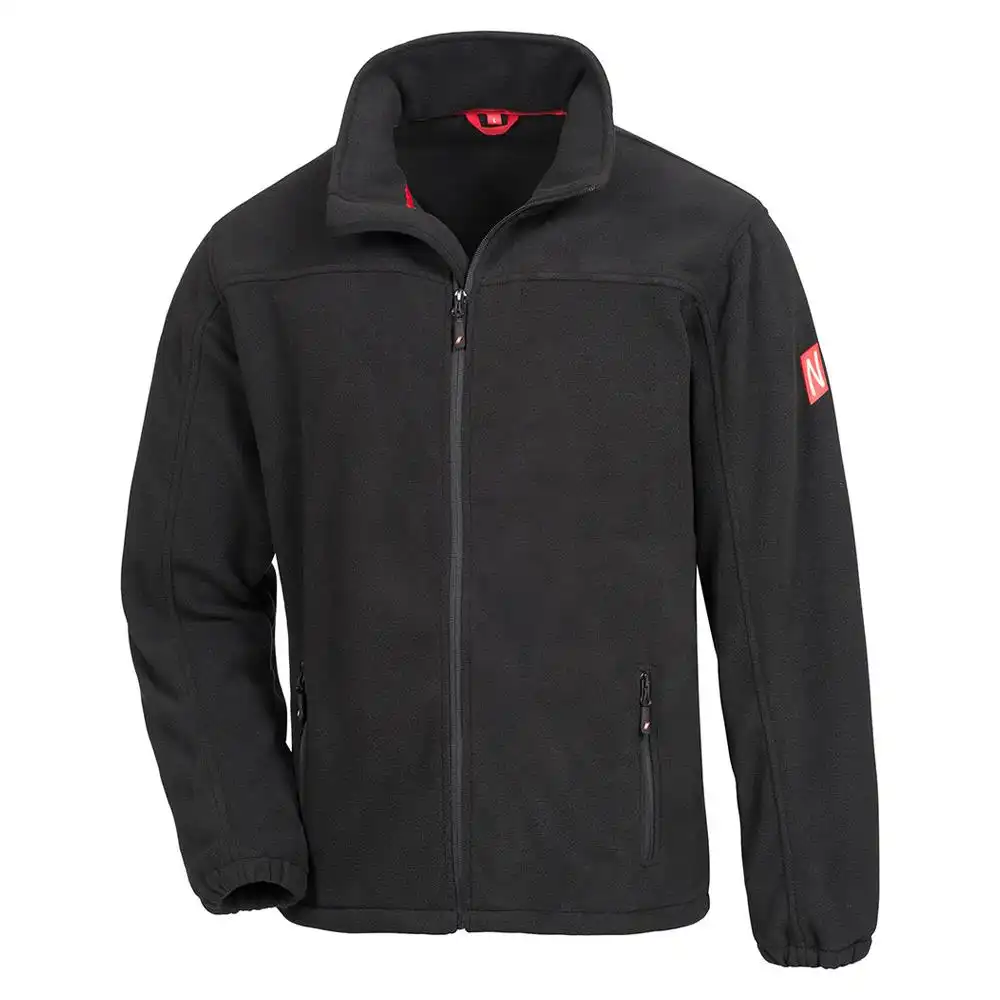Fleecejacke "MOTION TEX PLUS" in schwarz, XXL - Thumbnail 1