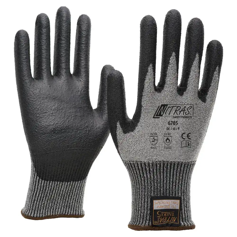 PU-Schnittschutzhandschuh "6705" TAEKI5® in 7 (S) - Thumbnail 1