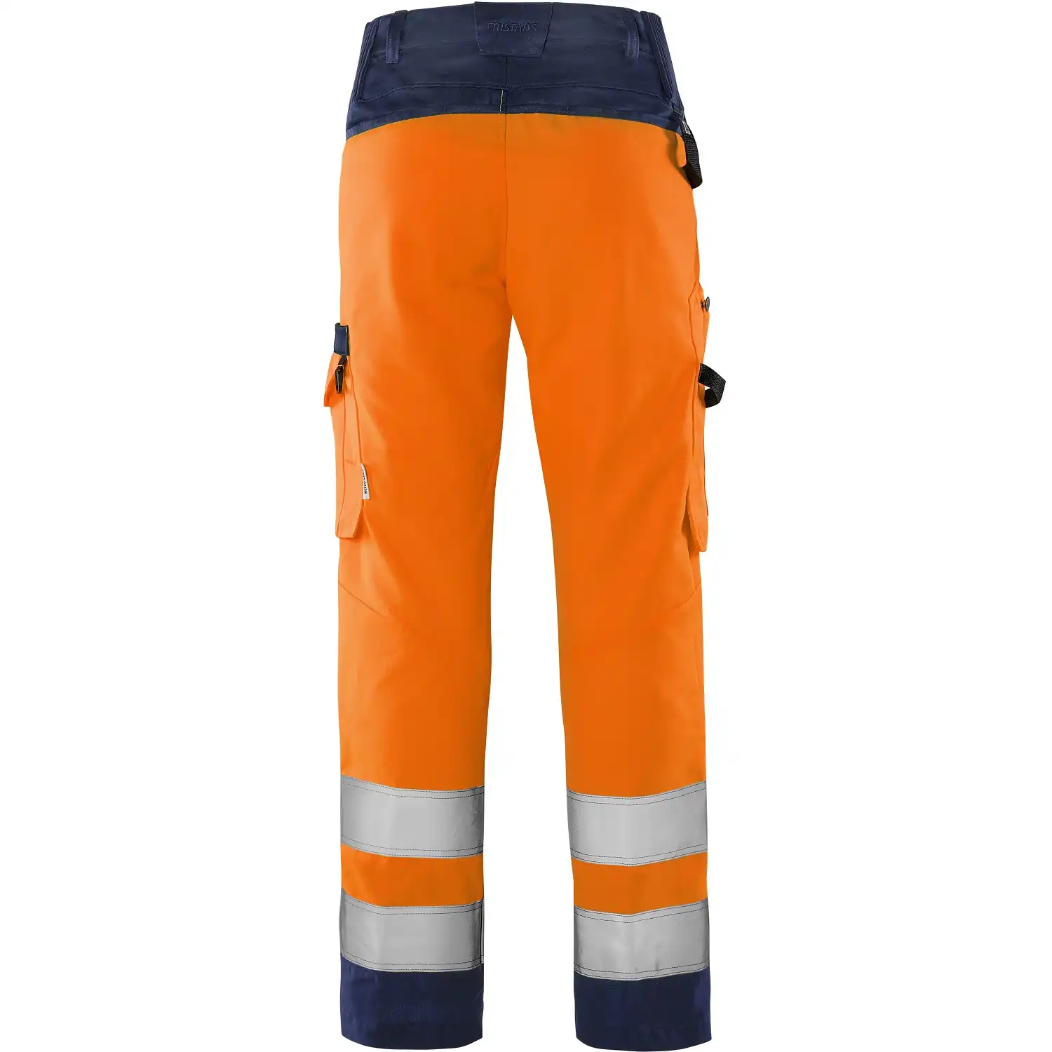 Damen Warnschutz Bundhose Kl. 2 "2642 GPLU" Green Trofta in orange/marine, R34 - Thumbnail 2