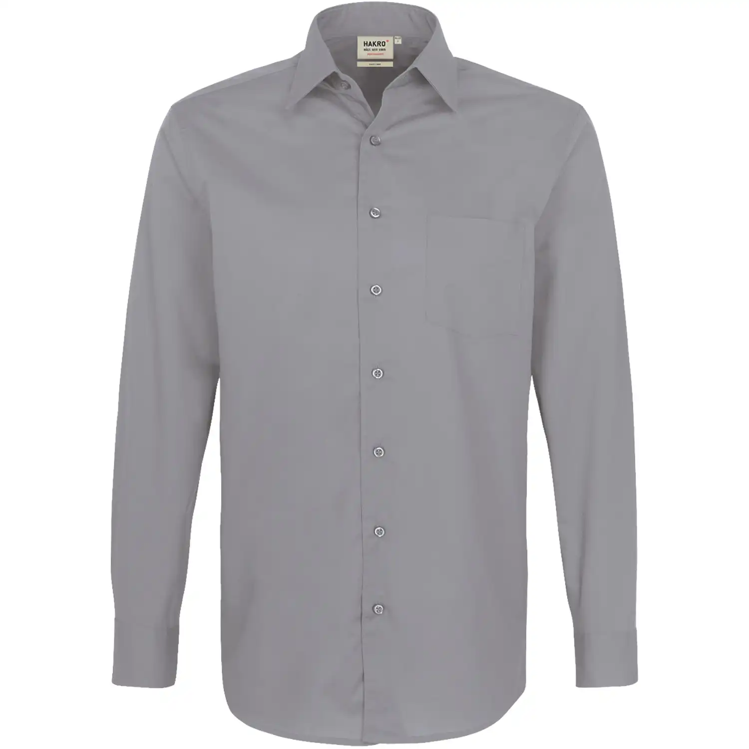 Herren Hemd 1/1-Arm "Performance" 123 in titan, M - Thumbnail 1