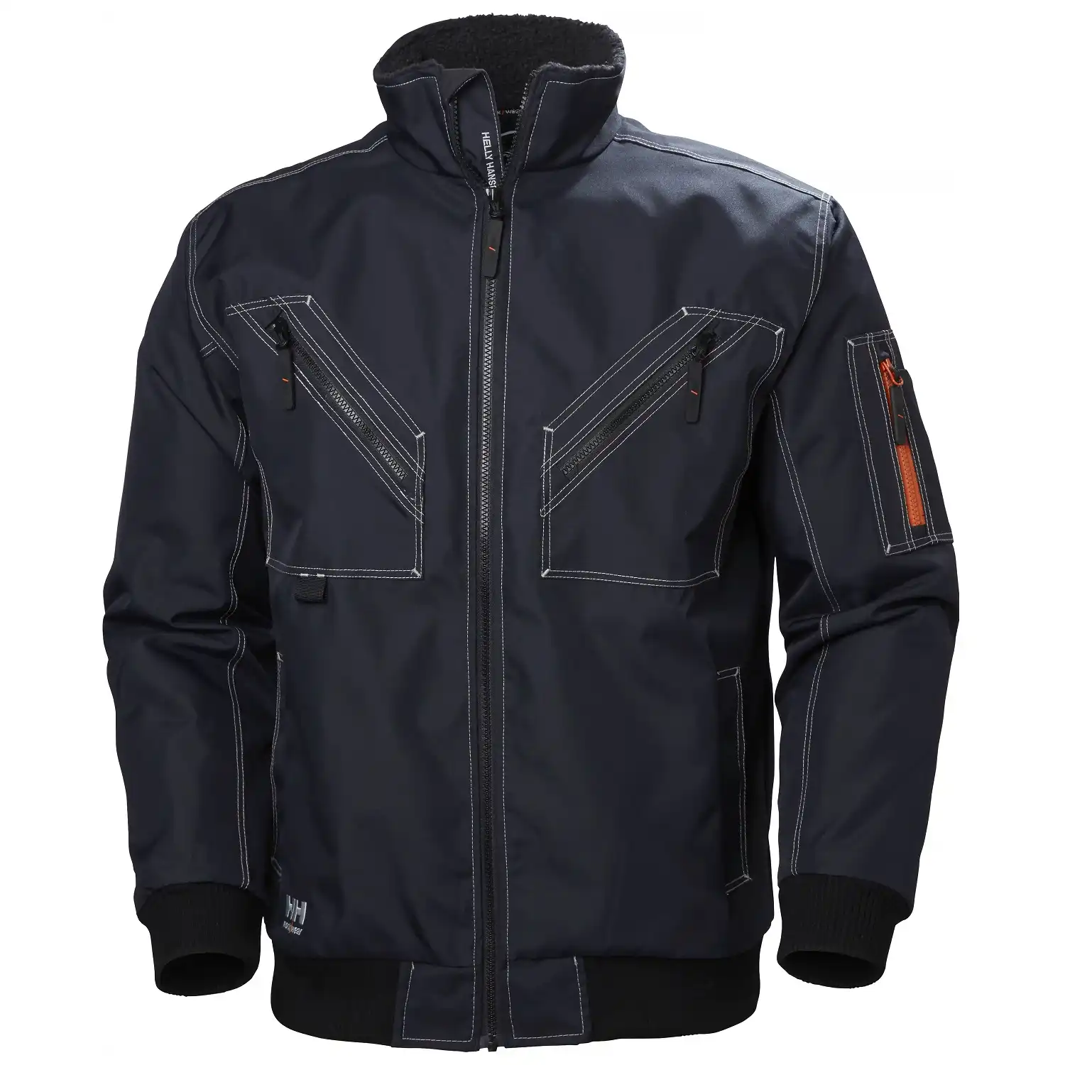 Premium-Pilotenjacke "BERGHOLM" in marine, XXL - Thumbnail 1
