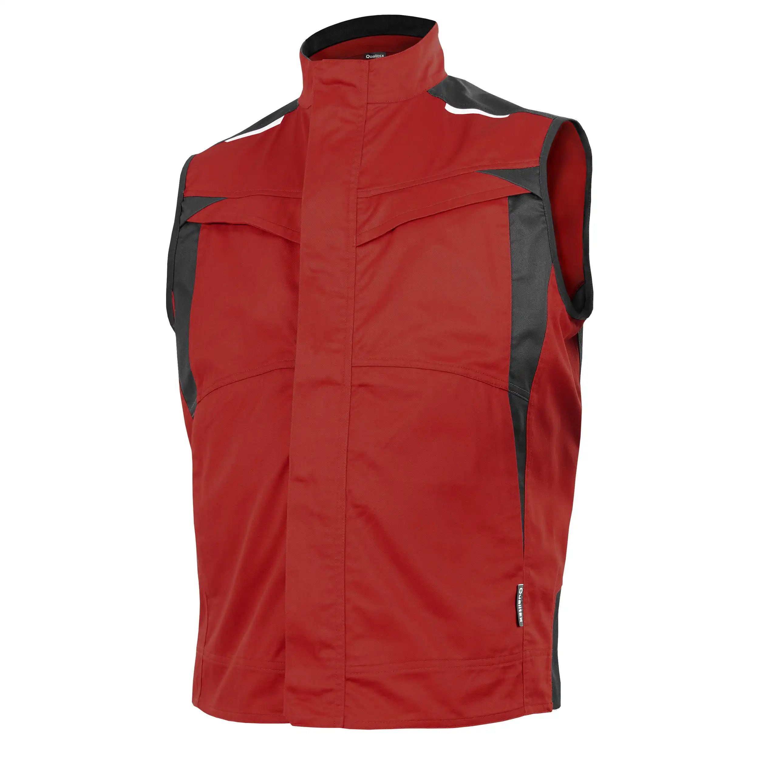 Weste "IND" in red dahlia/phantom, S - Thumbnail 1