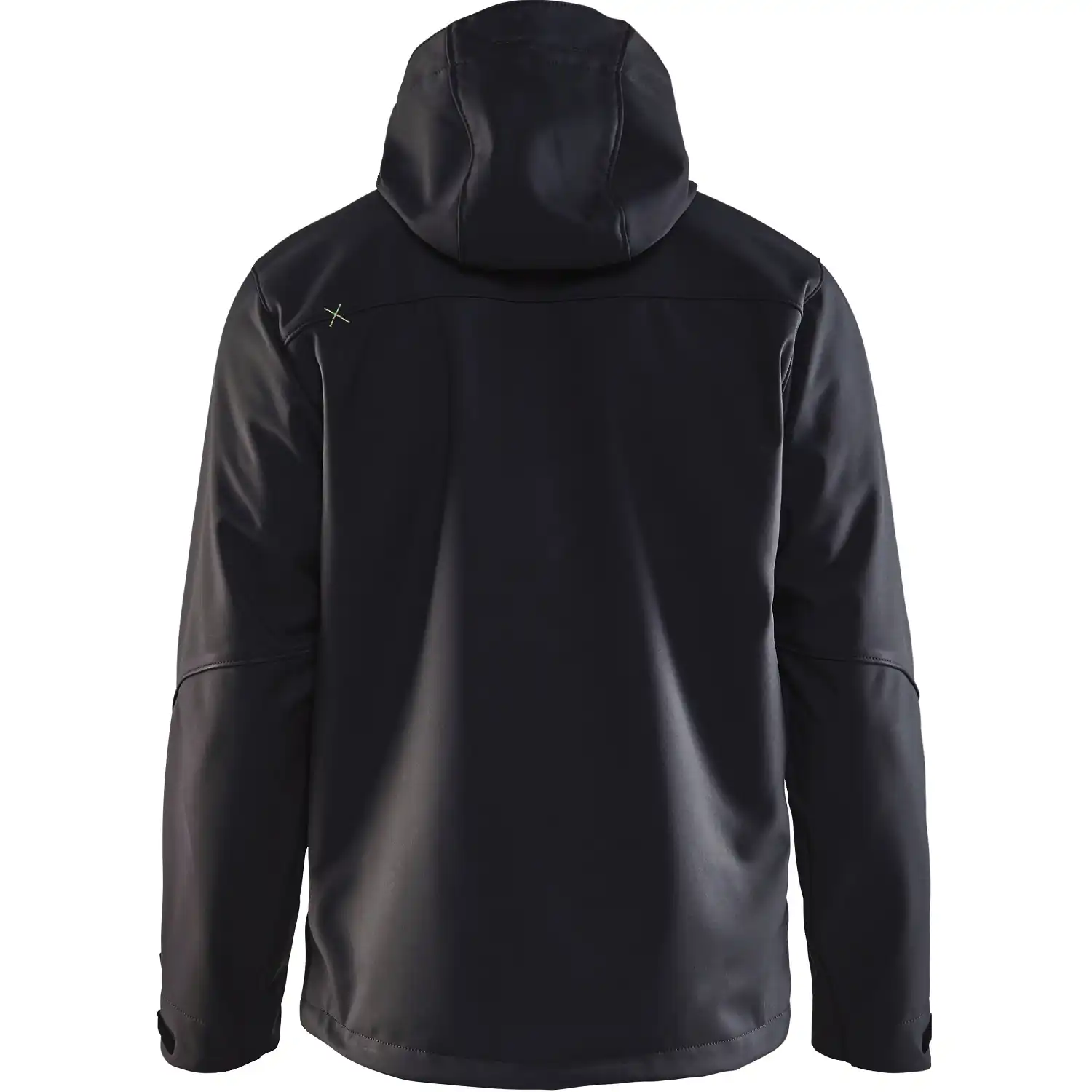 Softshelljacke "4949" in schwarz/gelb, 3XL - Thumbnail 2