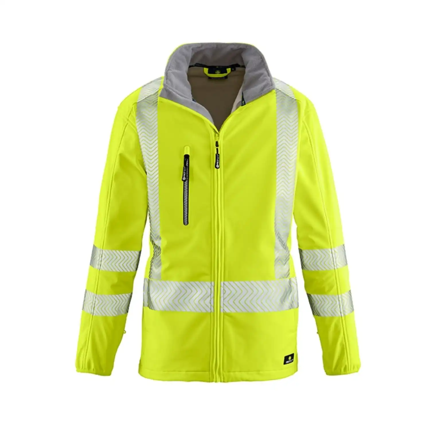 Warnschutz Softshelljacke "TYLER" in gelb, M - Thumbnail 1