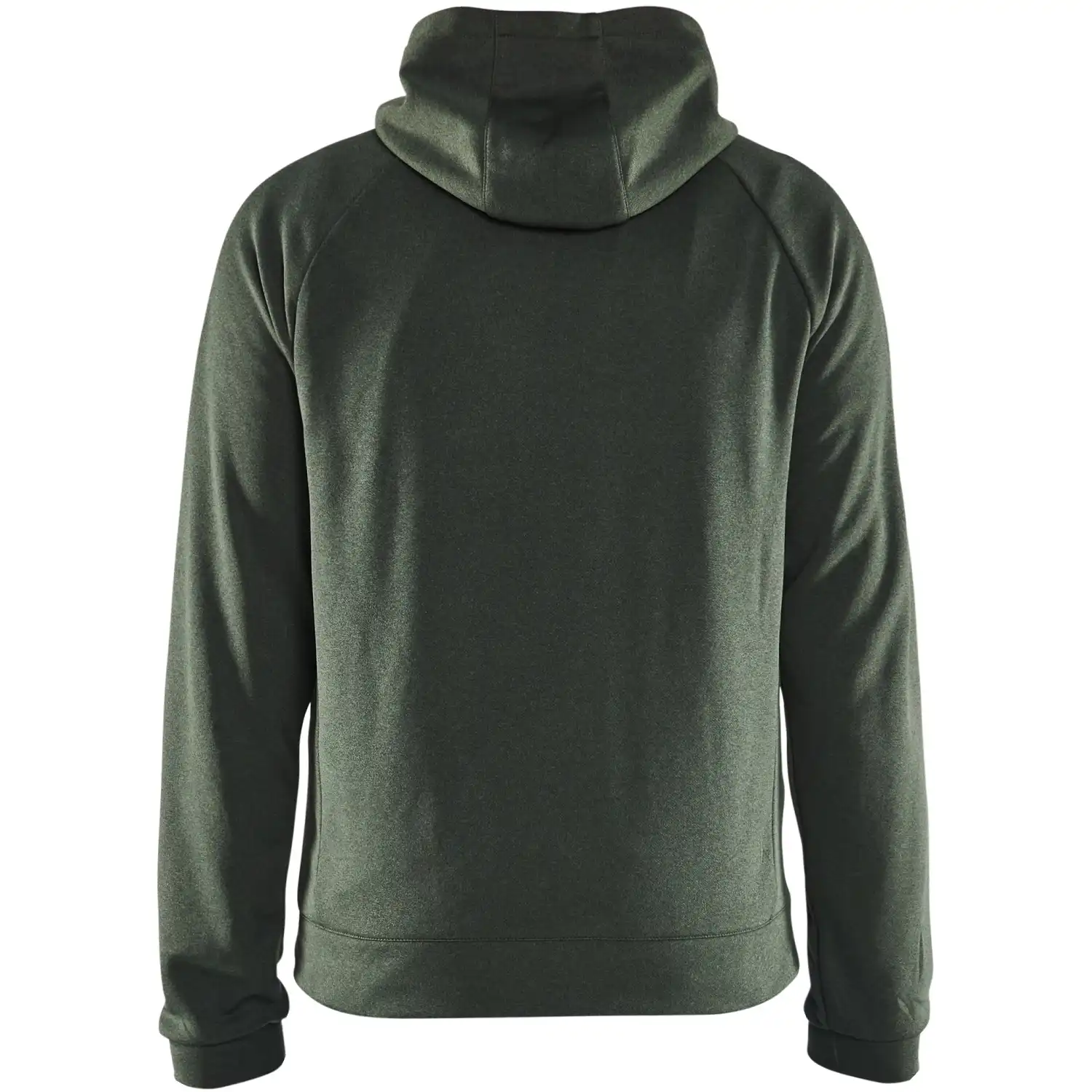 Hybrid Kapuzen-Sweatjacke "3463" in herbstgrün/schwarz, XL - Thumbnail 2