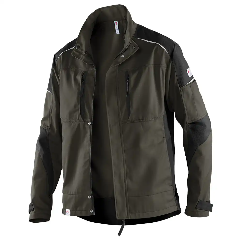 Arbeitsjacke "ACTIVIQ" in oliv/schwarz, XL - Bild 1