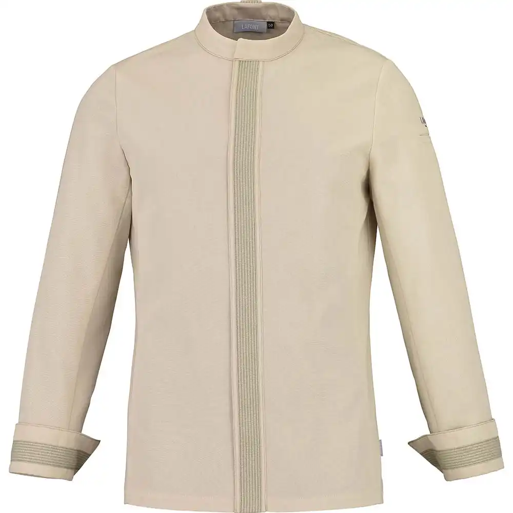 Damen Kochjacke "GOMBO" in beige, 48 - Thumbnail 1