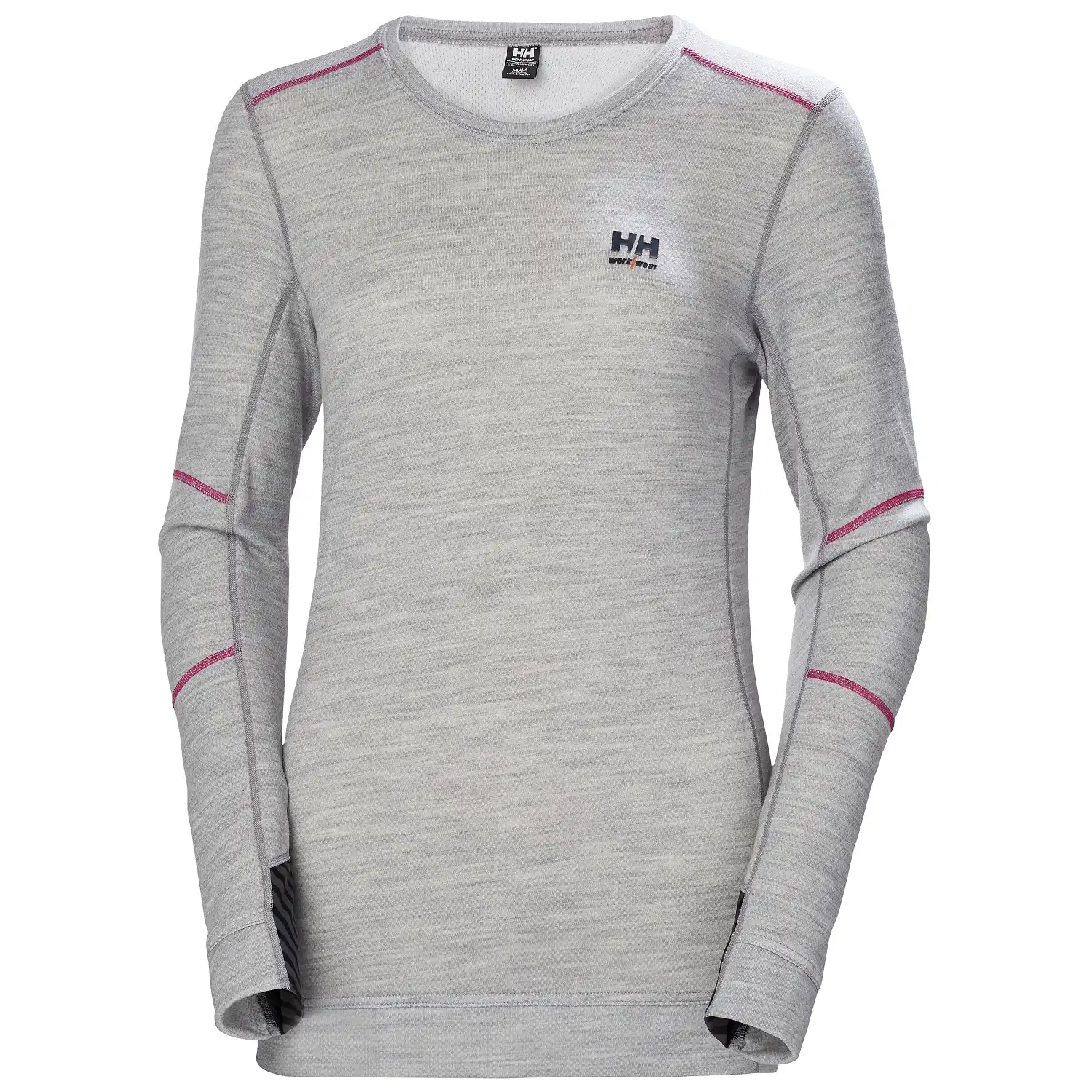 Damen Langarmshirt "LIFA MERINO" in grau-meliert, XXL - Thumbnail 1