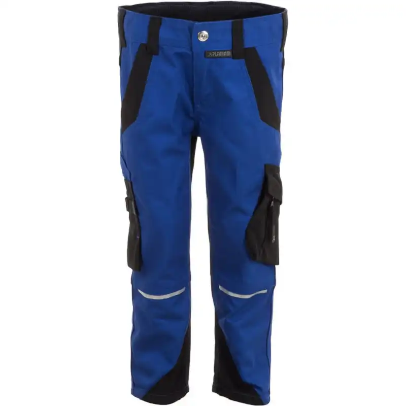 Kinder Stretch-Bundhose "Norit" in kornblau/schwarz, 110/116 - Thumbnail 1