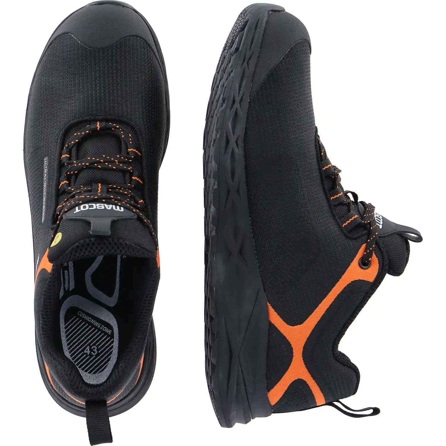 Sicherheitshalbschuhe SB-P "F0271-909" Carbon orange in 41 - Thumbnail 2