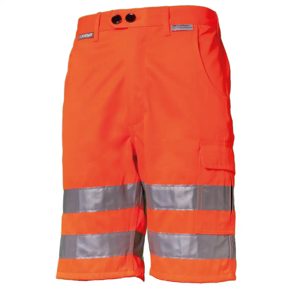 Warnschutz Shorts "UNI" in uni orange, 3XL - Thumbnail 1