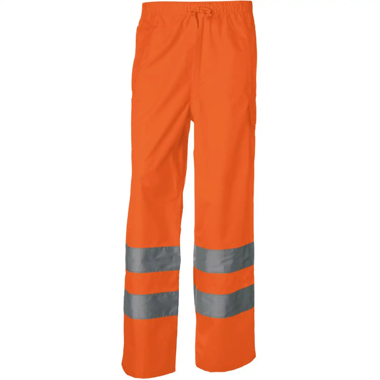 Warnschutz Regenhose "REFLECTIQ"  in Orange, 3XL - Bild 1