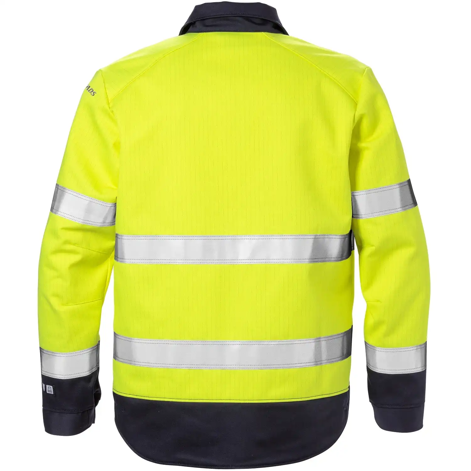 Multinorm Bundjacke "4585 FLAM" Flame gelb/marine in L - Thumbnail 2