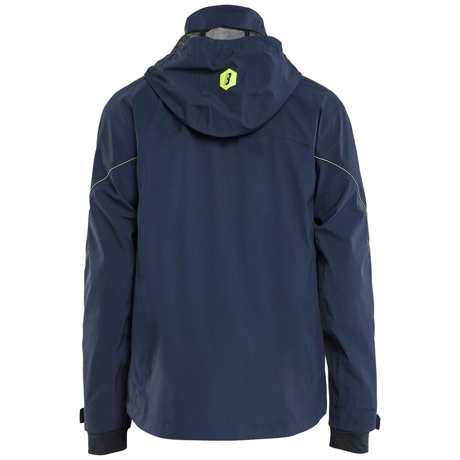 Softshelljacke "4483" in dunkelmarine/gelb, XS - Thumbnail 2