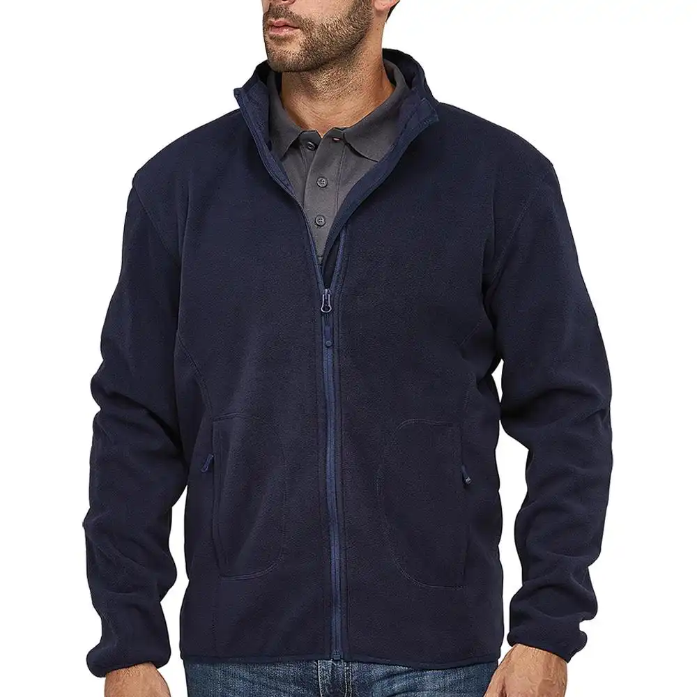 Fleecejacke "SOFT" in marine, XXL - Bild 1