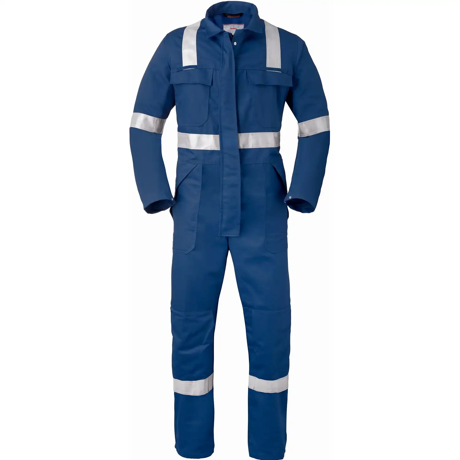 Multinorm Overall "2033" 5safety mit Druckknöpfen in marine, 50 - Bild 1