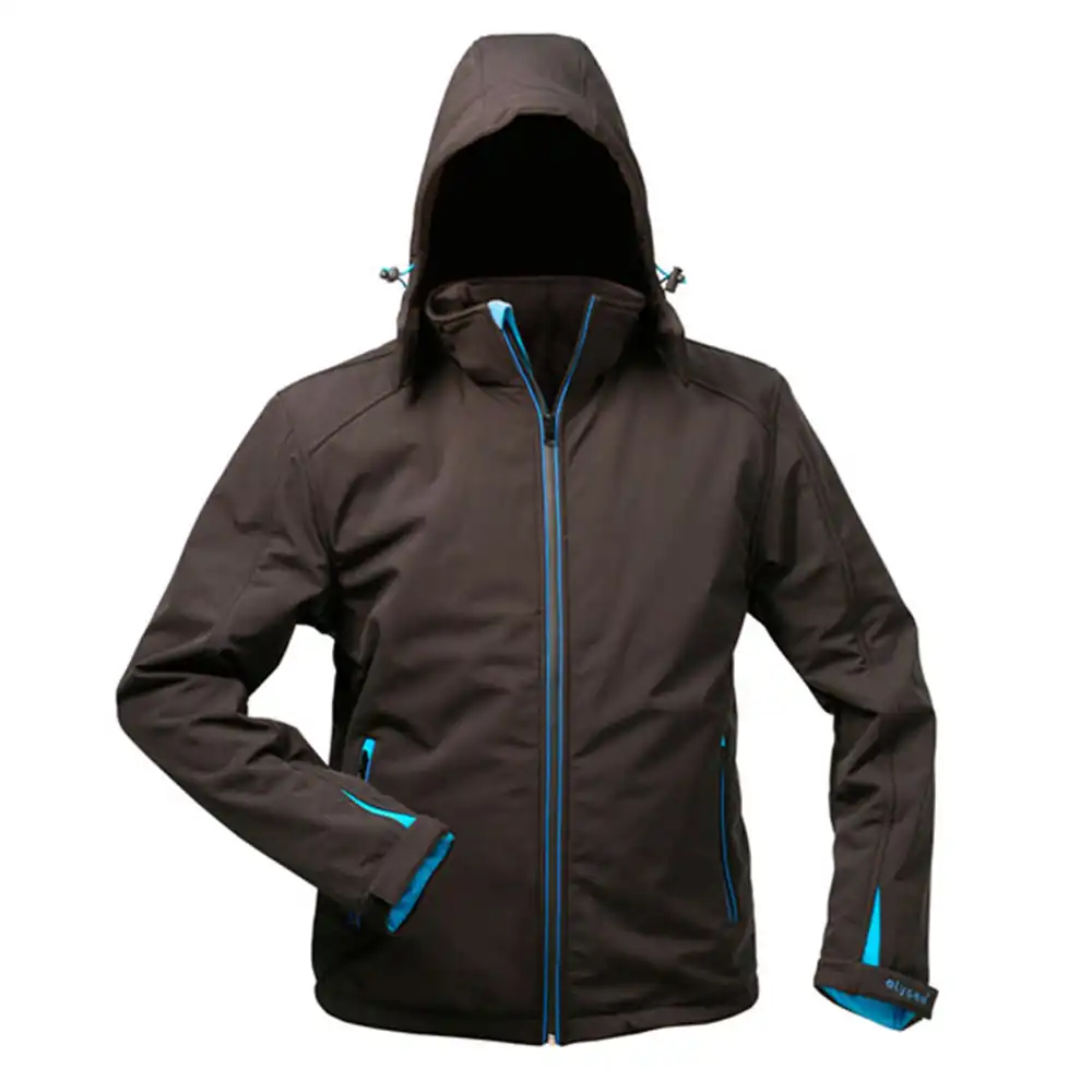 Winter Softshelljacke "URANOS"schwarz in L - Thumbnail 1