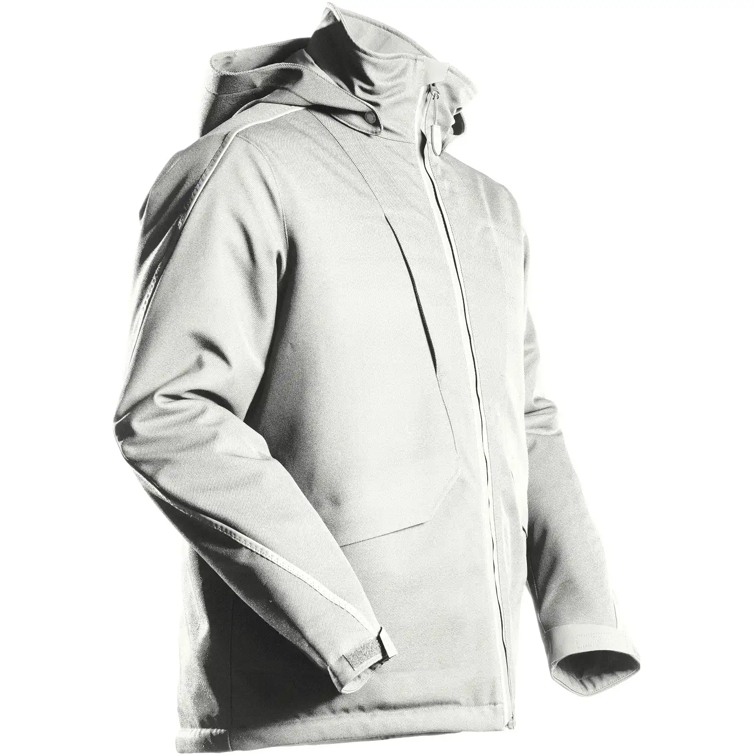 Winterjacke "22335-624" Customized in L, Weiß - Thumbnail 1