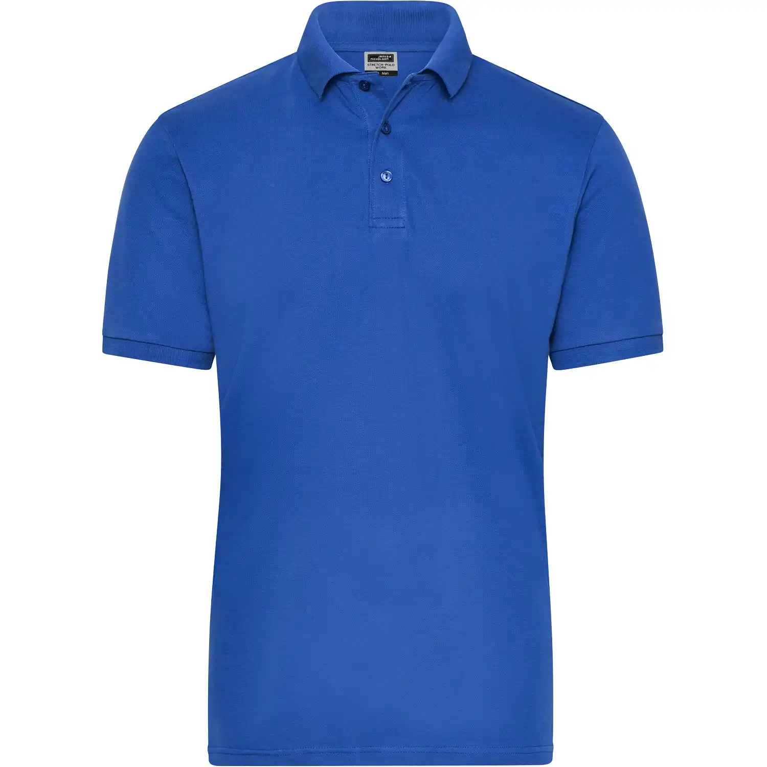 Bio Stretch Polo-Shirt "JN1806" UV-Schutz in royal, 3XL - Bild 1